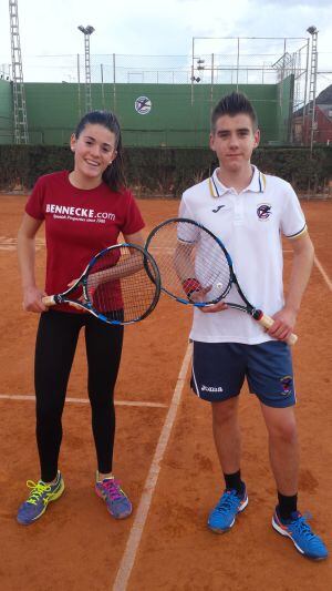 Exponentes de la cantera del Club de Campo de Elda