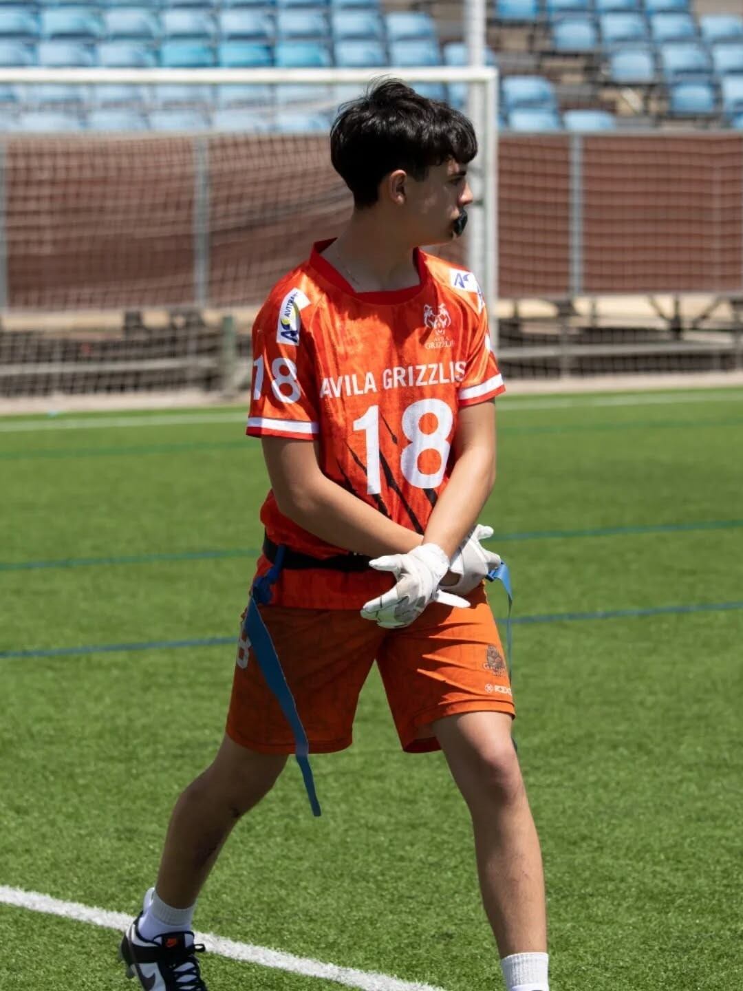 Daniel Gil, en un entrenamiento