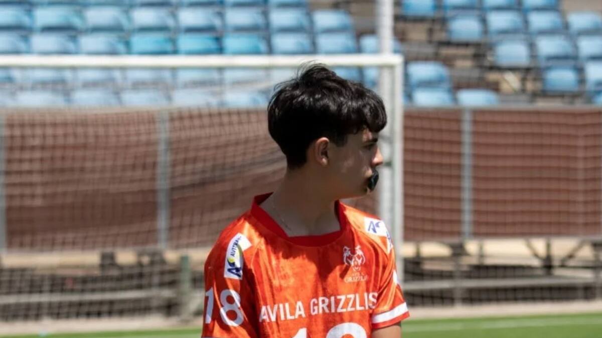 Dani Gil, campeón de Europa con la selección española sub17 de flag football