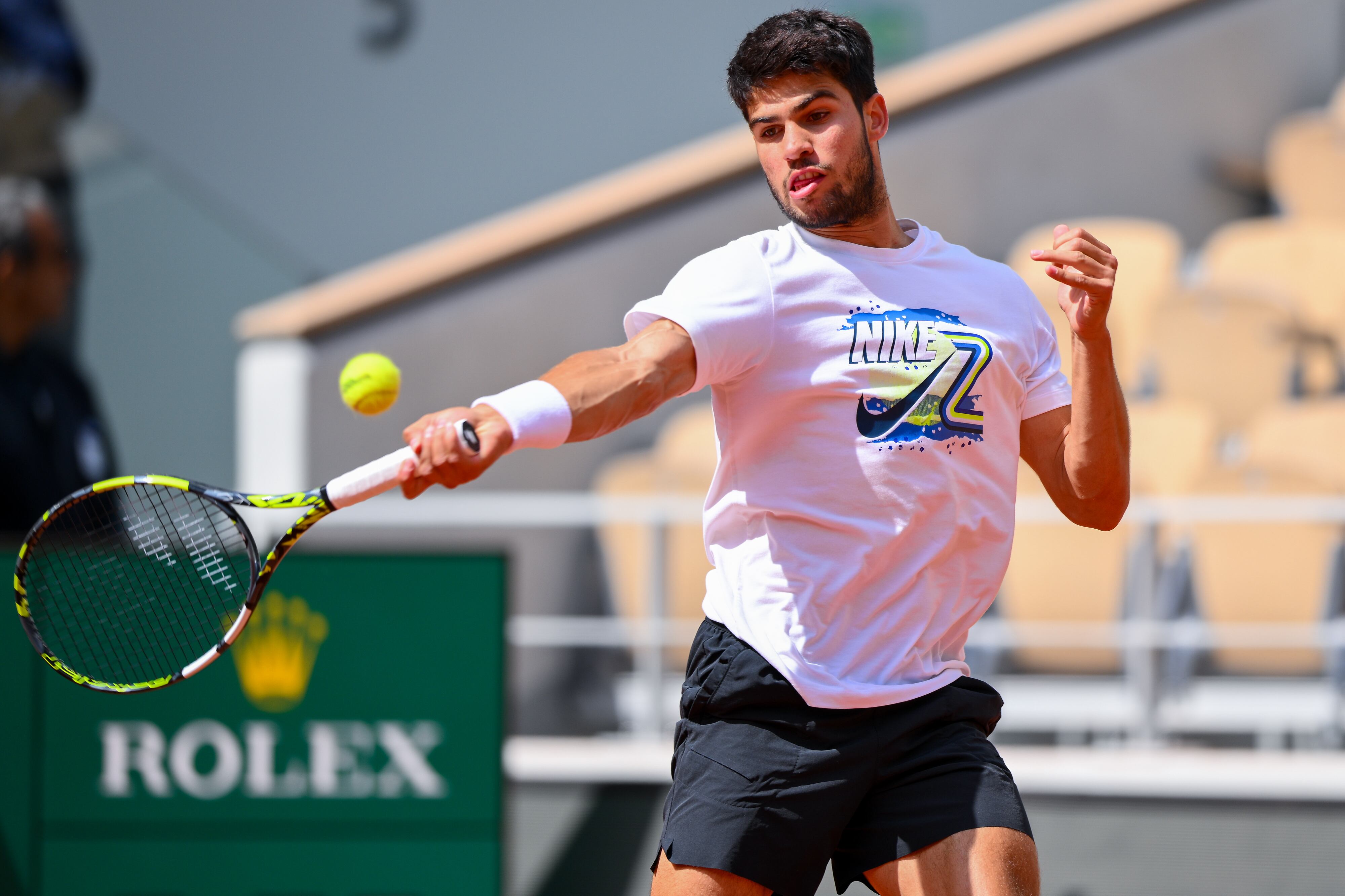 Carlos Alcaraz prepara su defensa del título de Roland Garros
