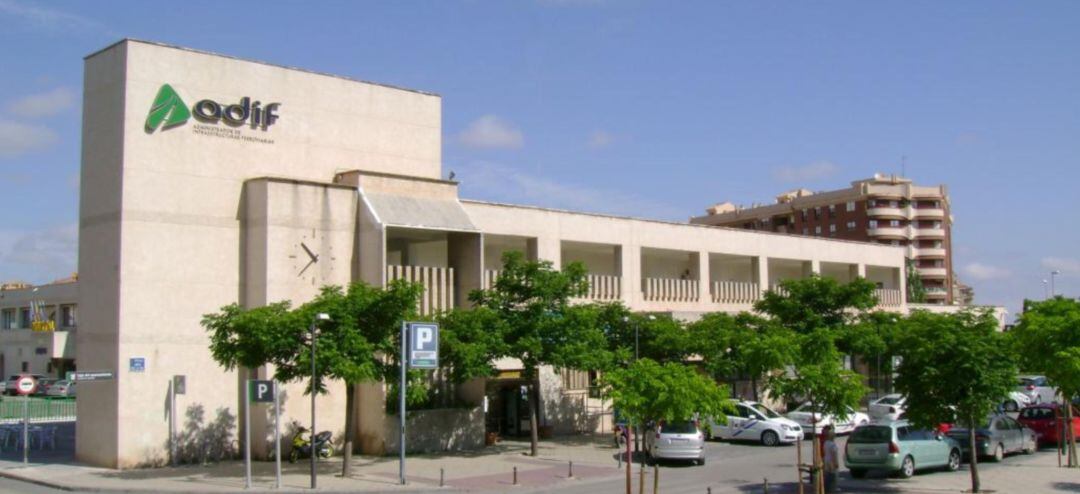 Estación de Renfe en Jaén capital.