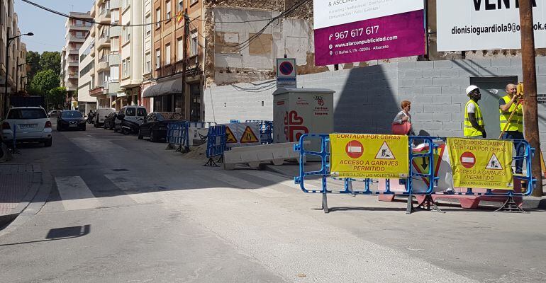 Teodoro Camino sigue cortada