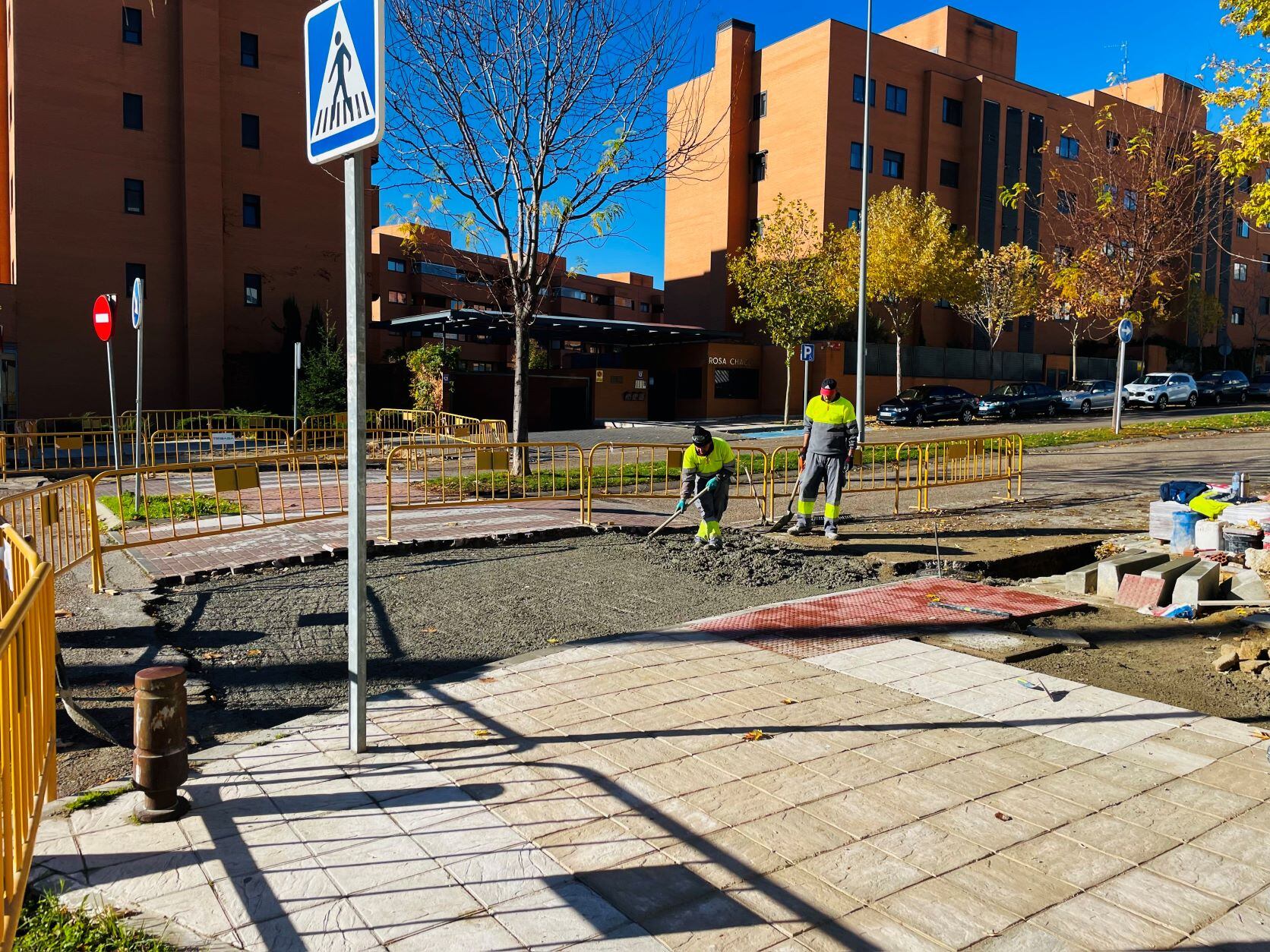 El Ayuntamiento de San Sebastián de los Reyes suaviza o elimina badenes en el barrio de Dehesa Vieja