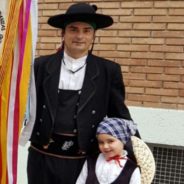 Julio Santiago Gómez, Pandorgo 2019 junto a su hija