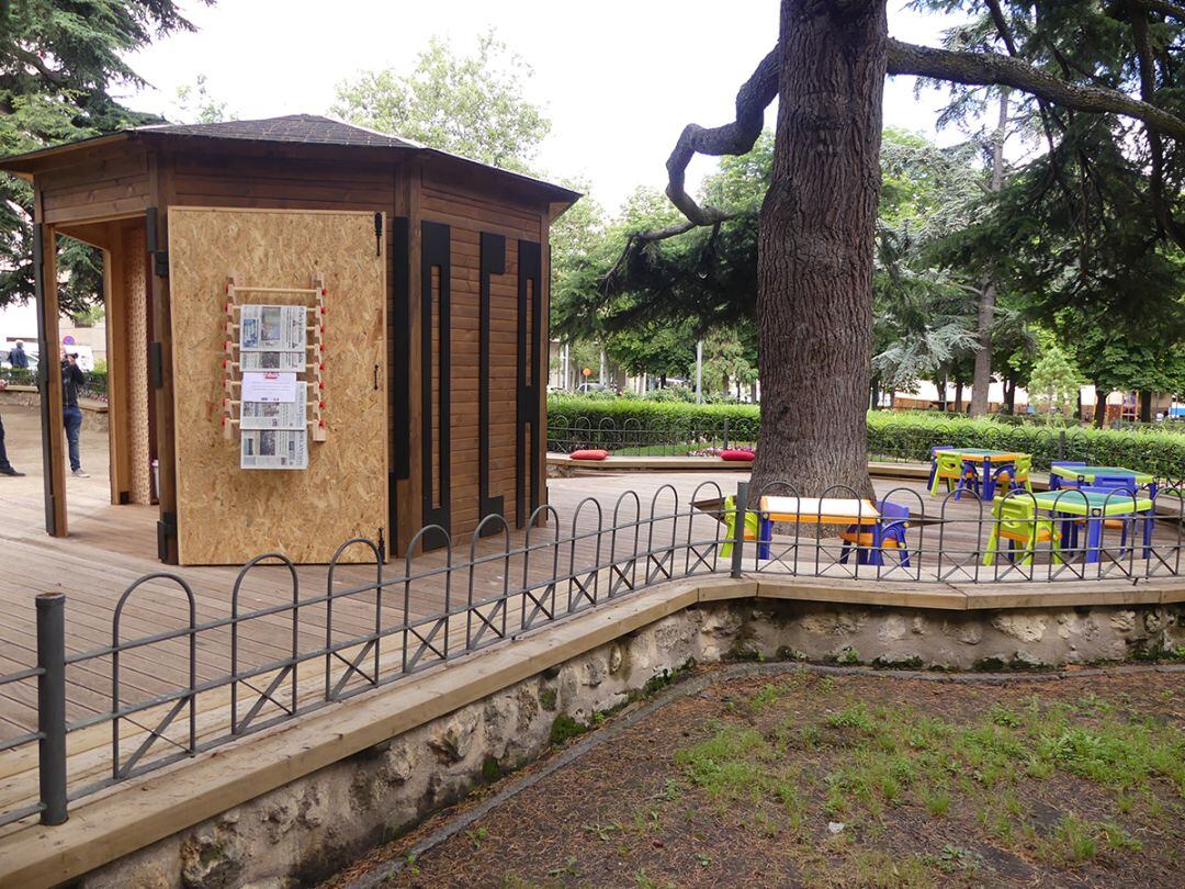 Casetas de las bibliotecas de verano