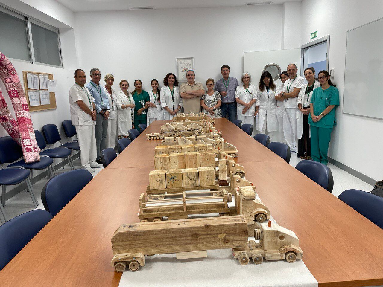 Acto de entrega de los juguetes