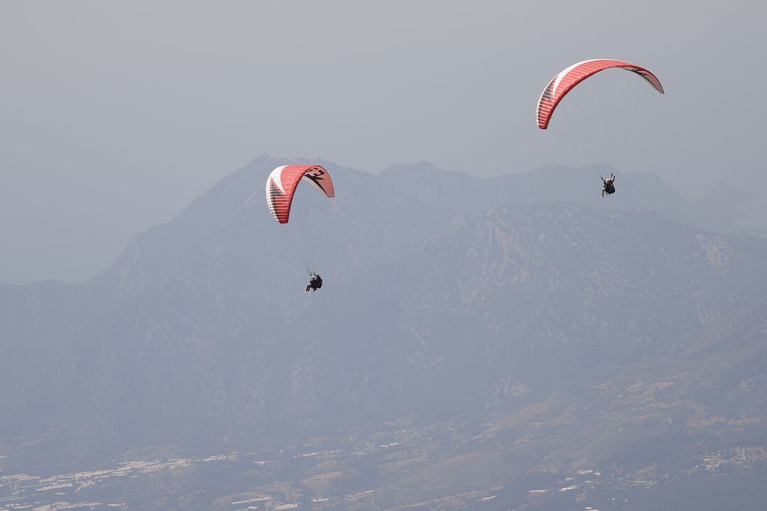 Herido un parapentista en Sierra Espuña.