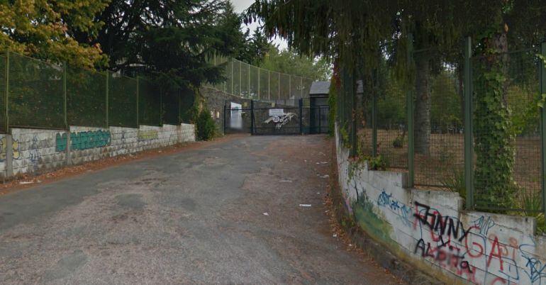 Entrada al centro de internamiento de menores