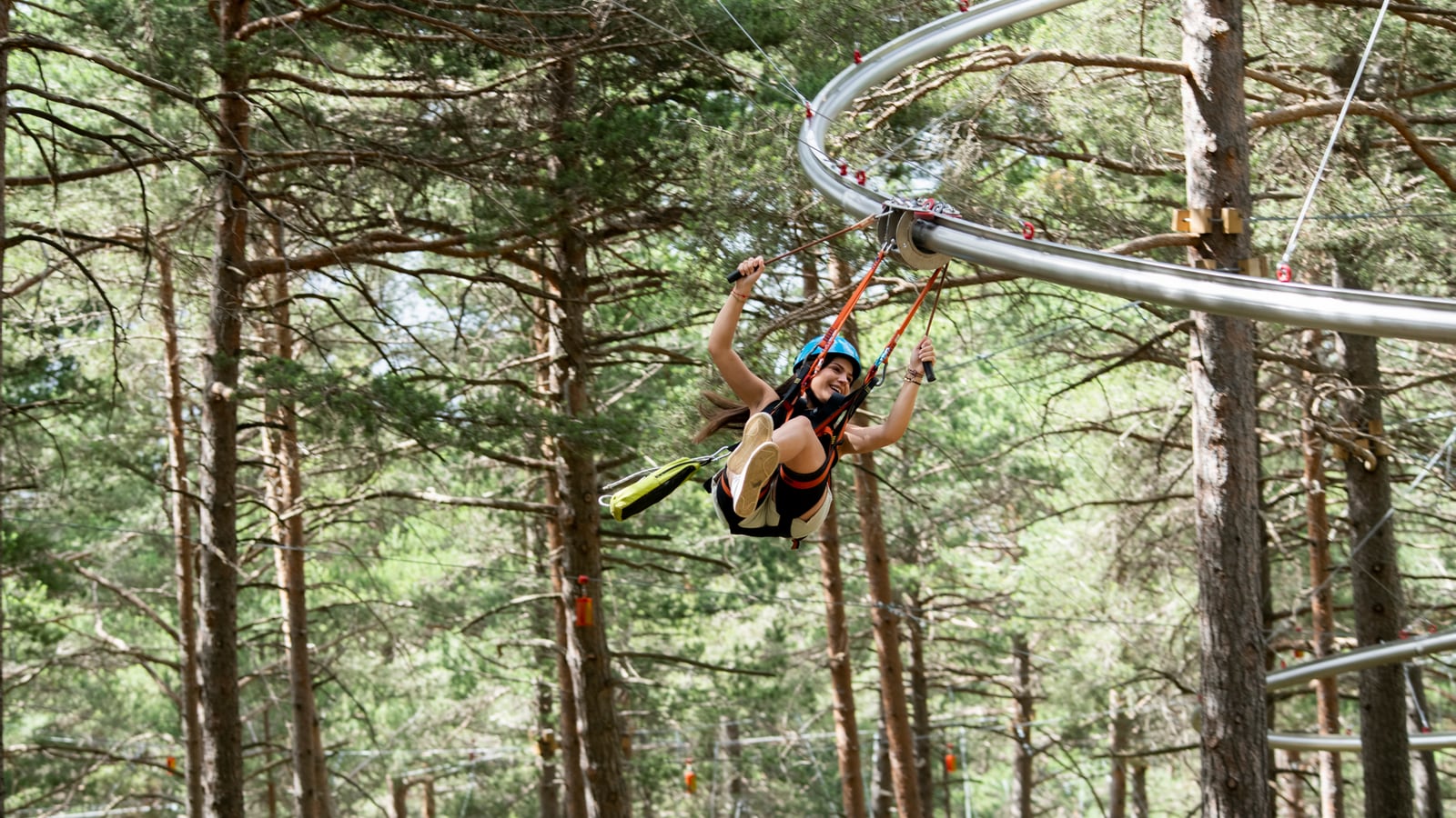Una de les atraccions de Naturland. L'any passat el camp d'activitats va facturar 4,4 milions d'euros.