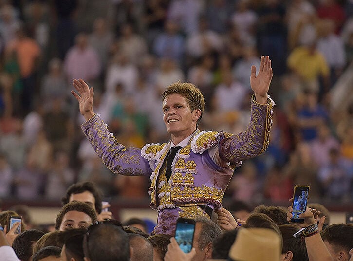 El torero Borja Jiménez, triunfador en la Feria de San Isidro