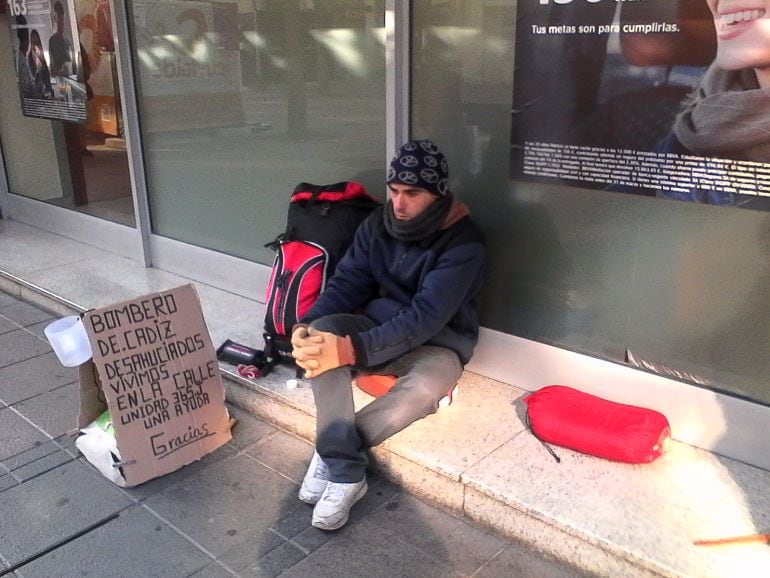 José Francisco vive en la calle junto a su mujer 
