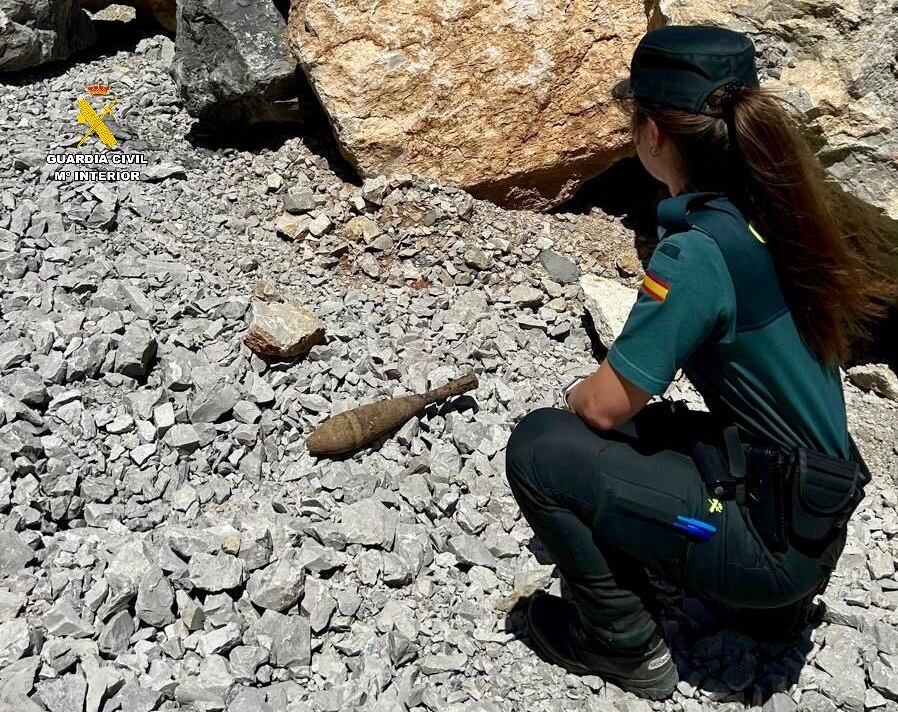 Destruido un proyectil que fue localizado cerca de Nestar