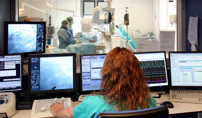 Unitat d'hemodinàmica de l'Hospital Joan XXIII de Tarragona. 