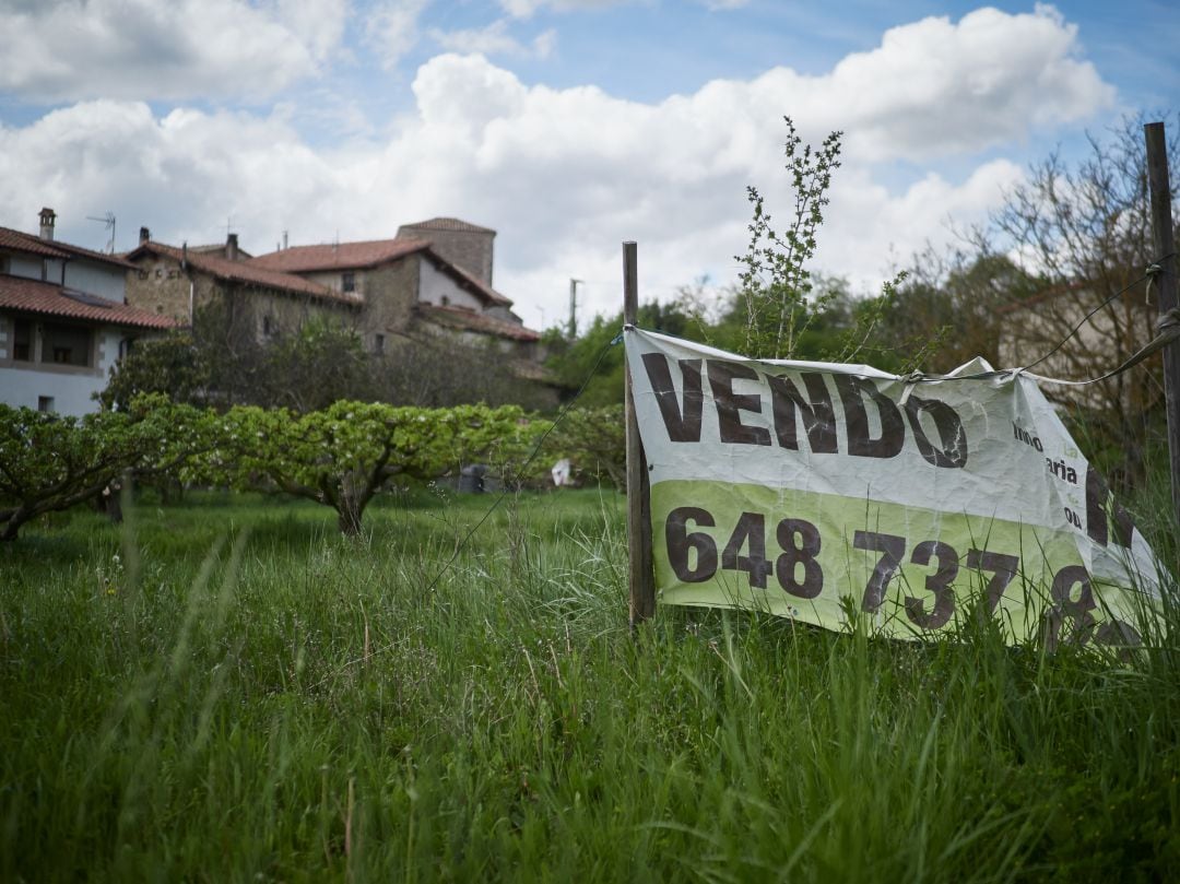 Imagen del pueblo de Ezcabarte en Navarra.