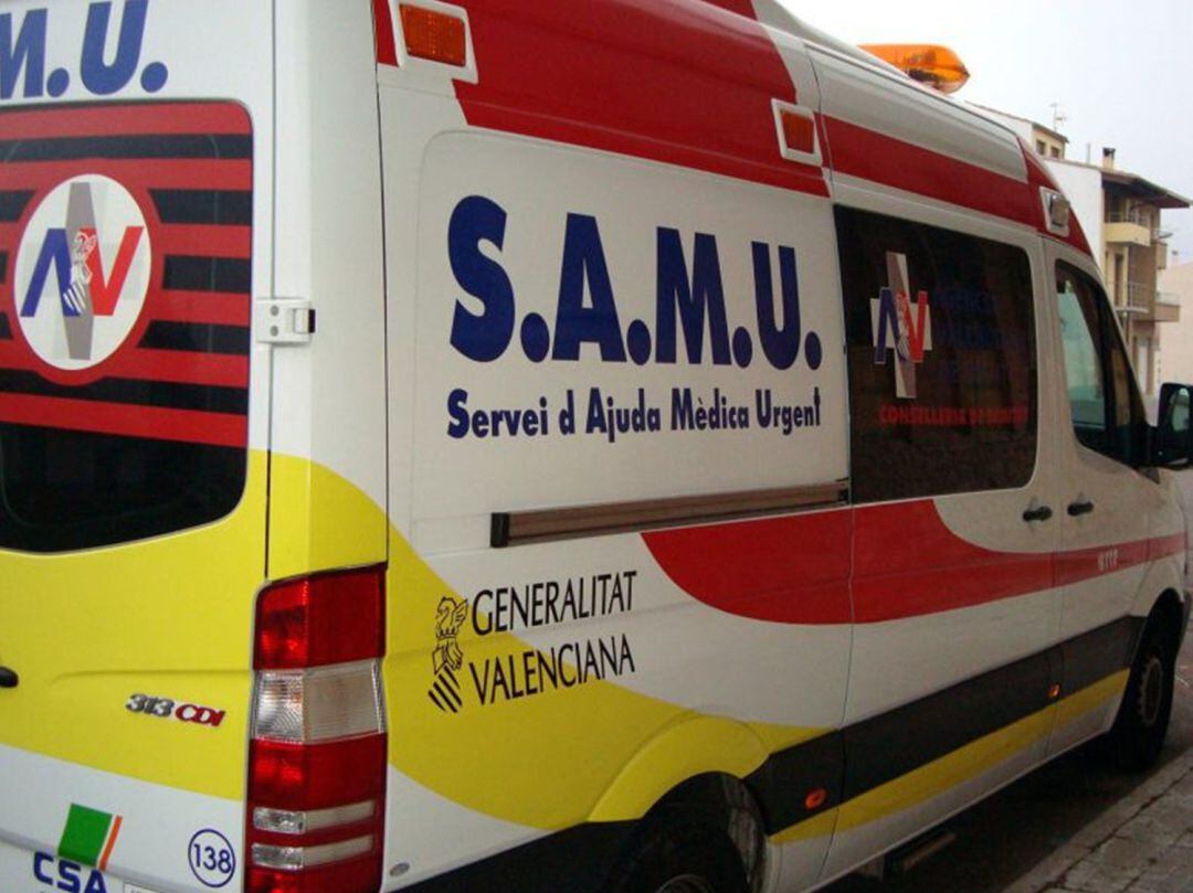 Ambulancia del SAMU 