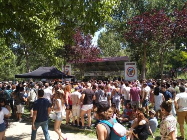 Concierto de Nathy Peluso en el Escenario Charco en Sonorama Ribera 2018