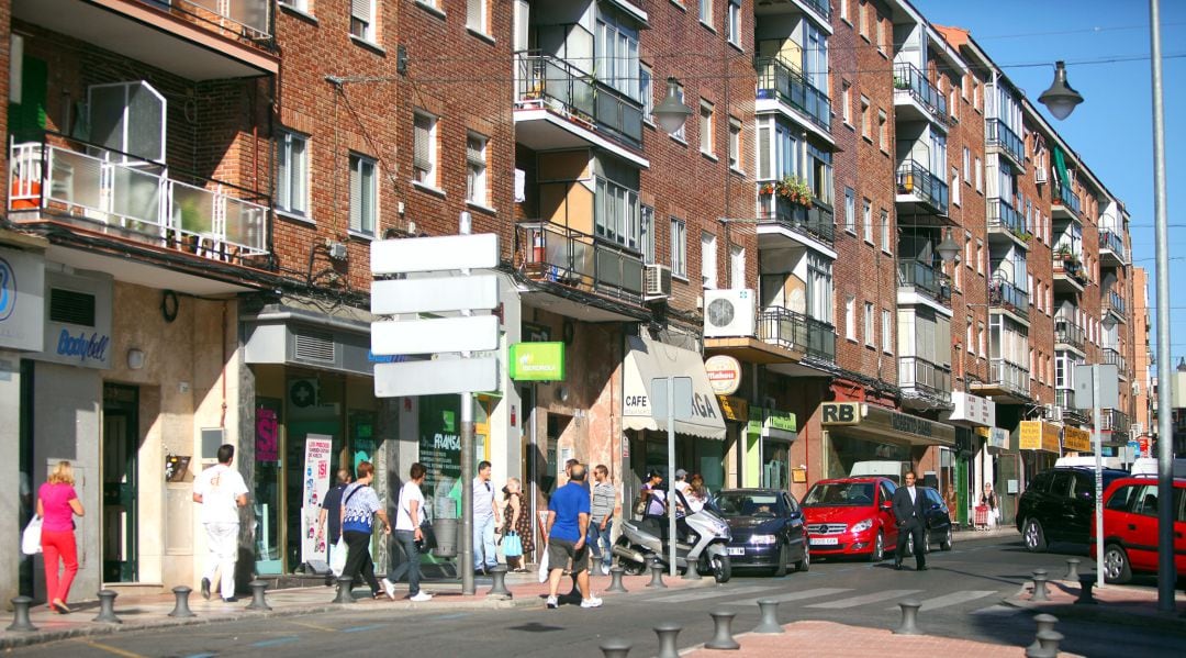 Calle Constitución de Alcobendas