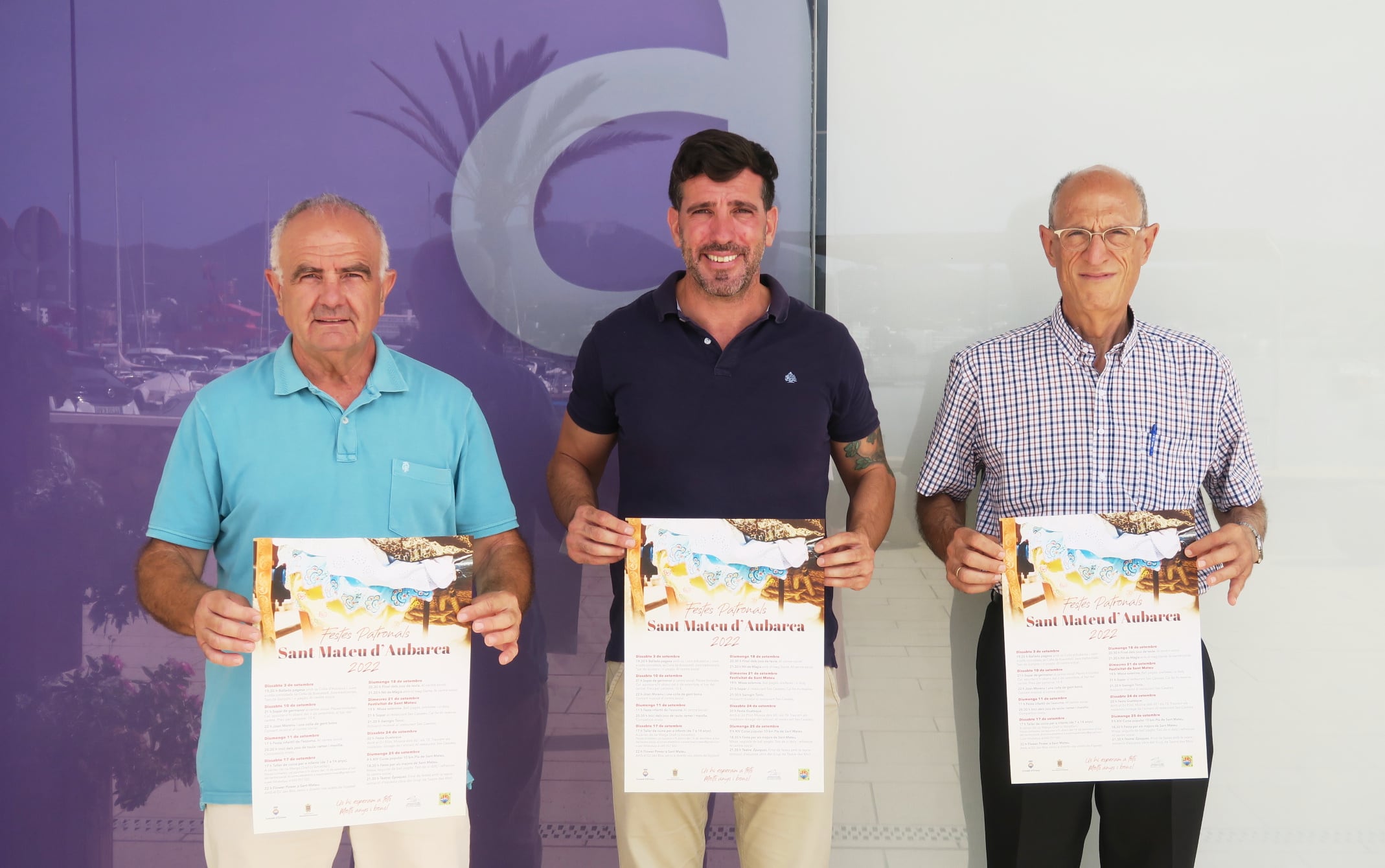 Un momento durante la presentación del programa de fiestas