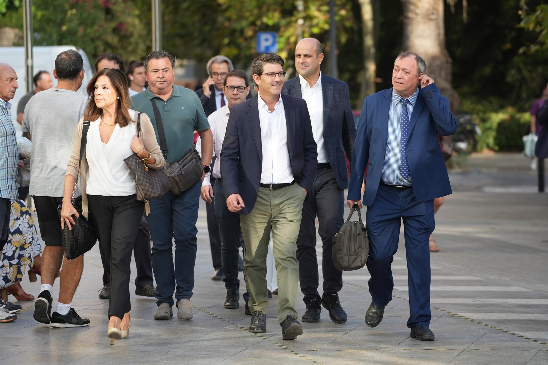 Jorge Rodríguez llega a la Ciudad de la Justica de València