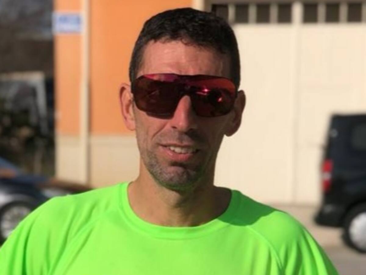 Santi Navarro (C. A. Elda), subcampeón del Trail Xio Llutxent