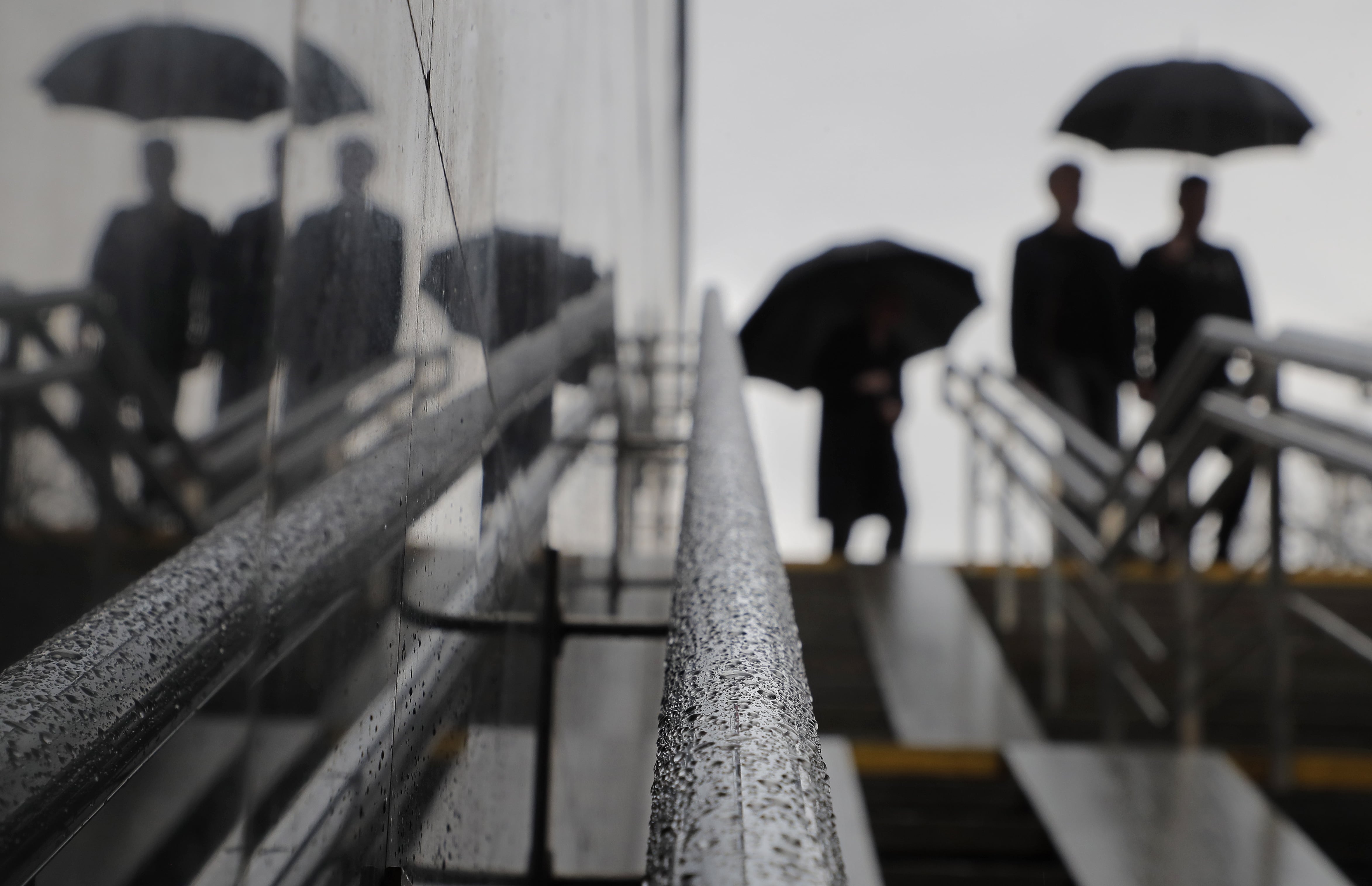 Lluvia en Moscú