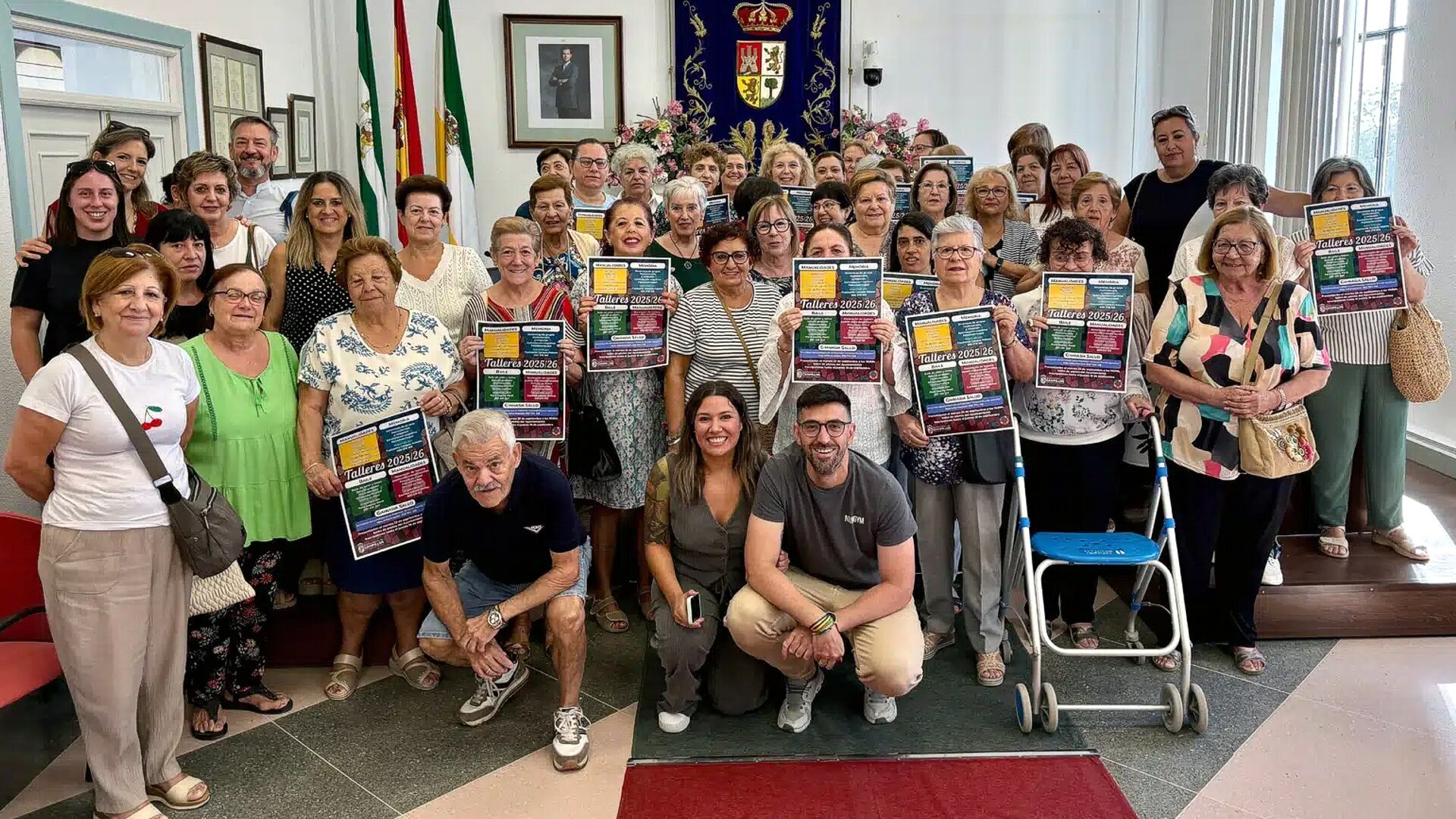 Presentación de los talleres para mayores de Campillos