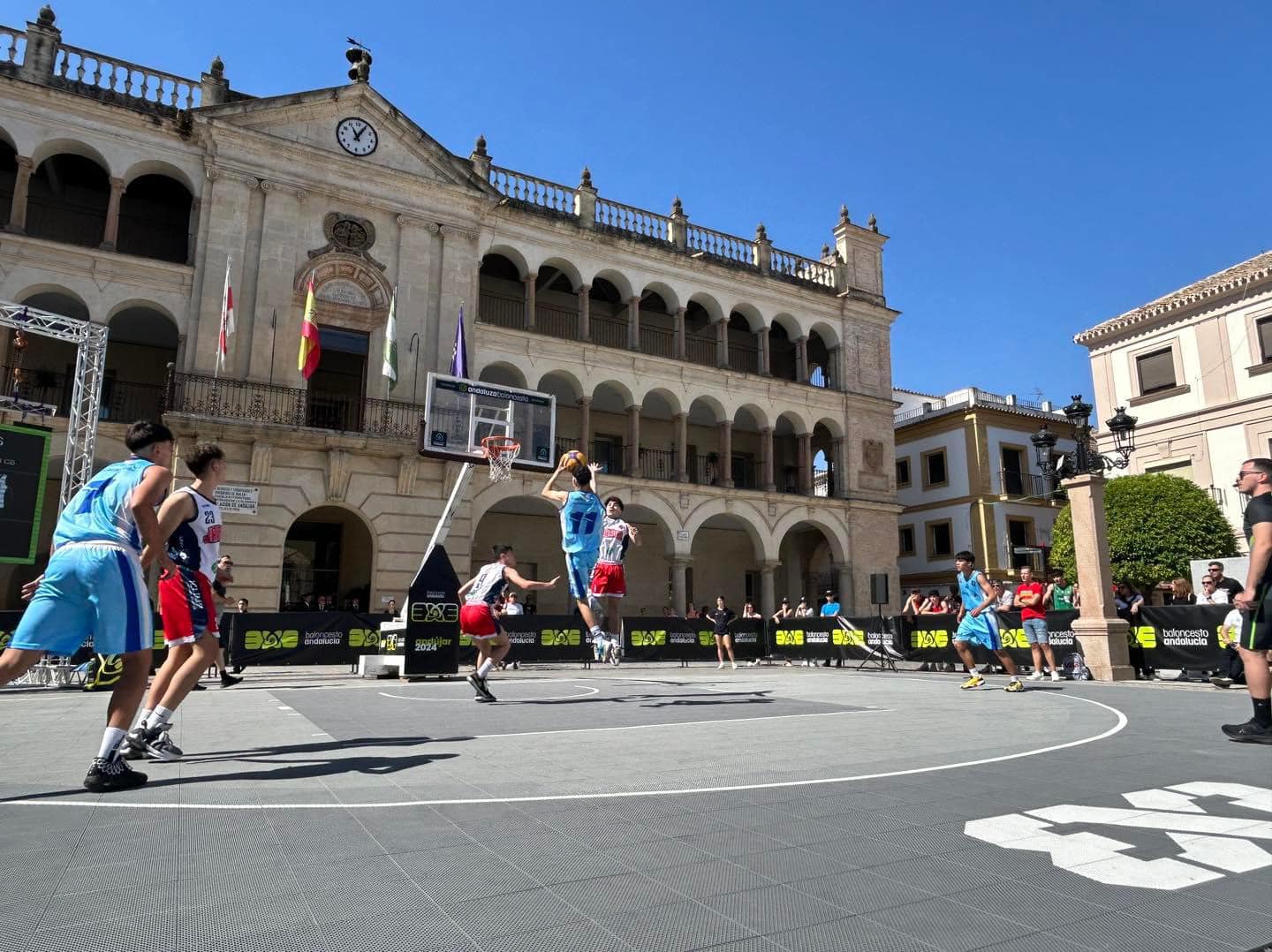 Andújar recibe una mención especial por organizar la fase final del Campeonato 3x3