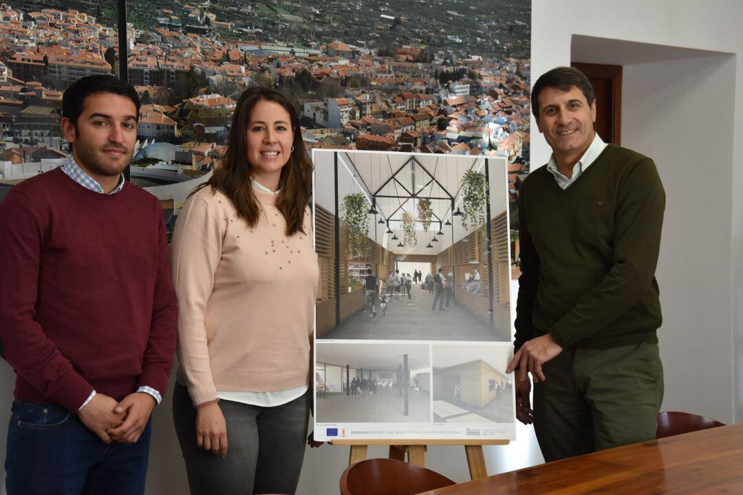 Presentación del proyecto de la Plaza de Abastos en Sala de Juntas del Ayuntamiento de Baza