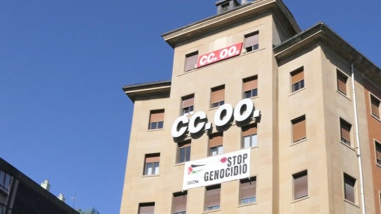 Sede de CCOO en Pamplona