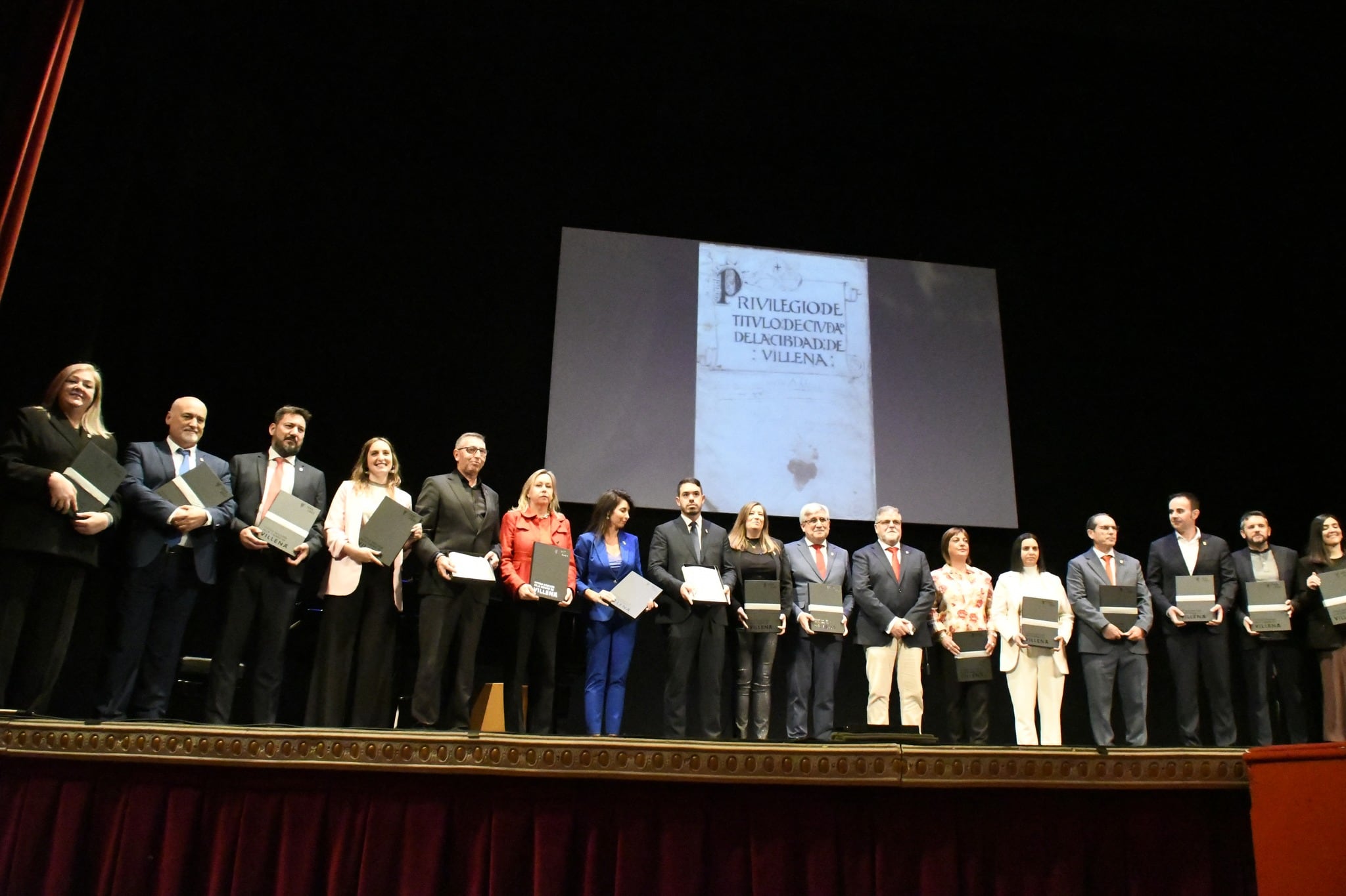Gala Clausura 5º centenario de Villena como Ciudad