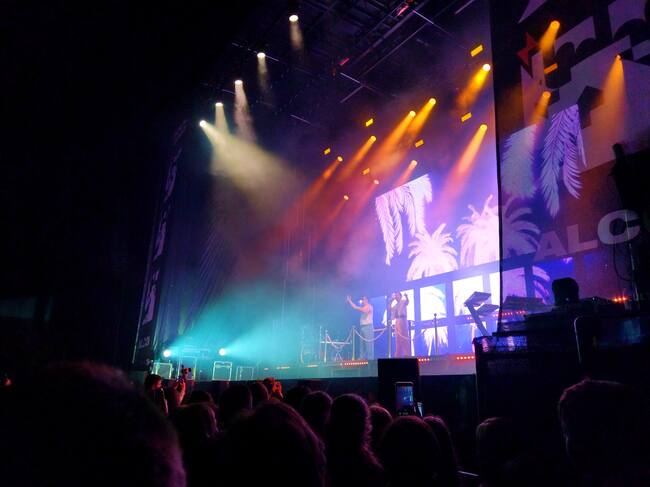 The Tyets només ixir a l'escenari del Sound Jordi, a l'esplanada de concerts de Cotes Baixes.