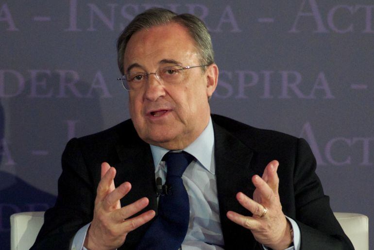 Florentino Pérez, presidente de ACS y del Real Madrid