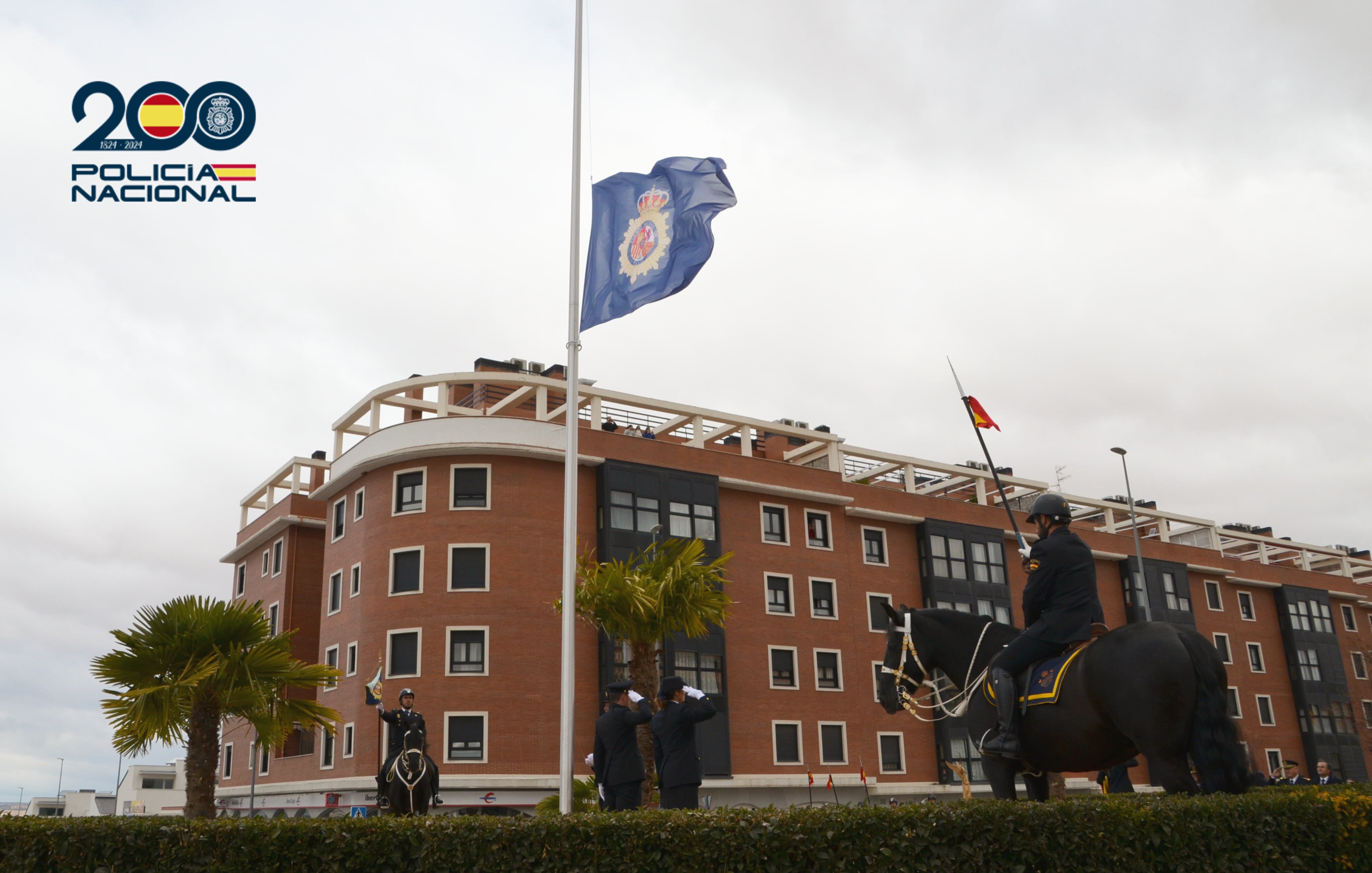 Glorieta de la Policía Nacional en Guadalajara