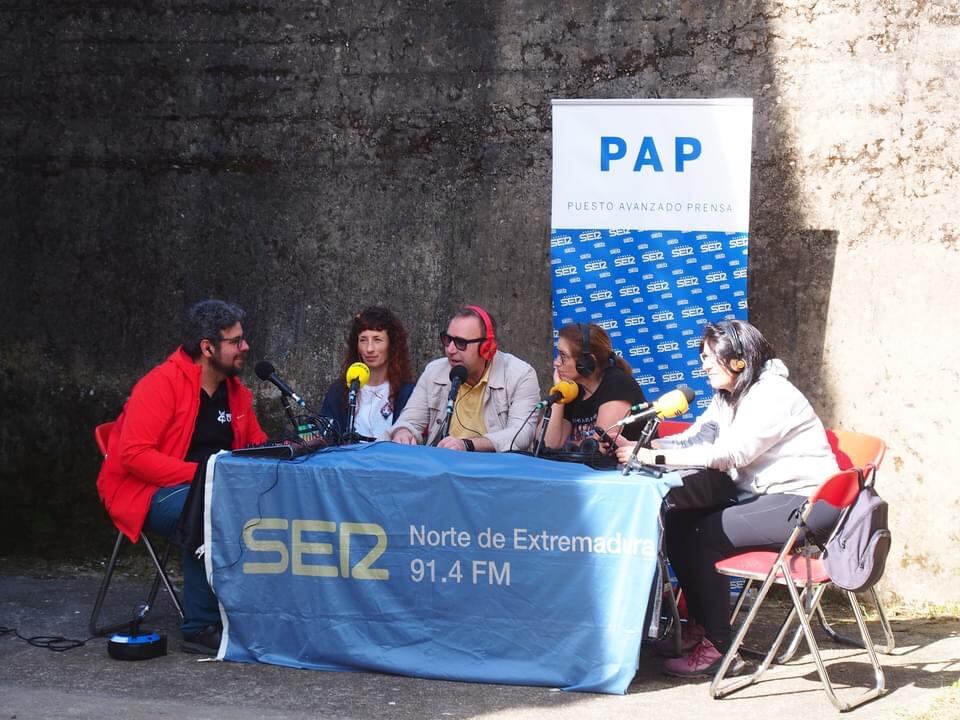 Intervinientes en el programa realizado desde &quot;Primavera de Leyenda en las Hurdes&quot;