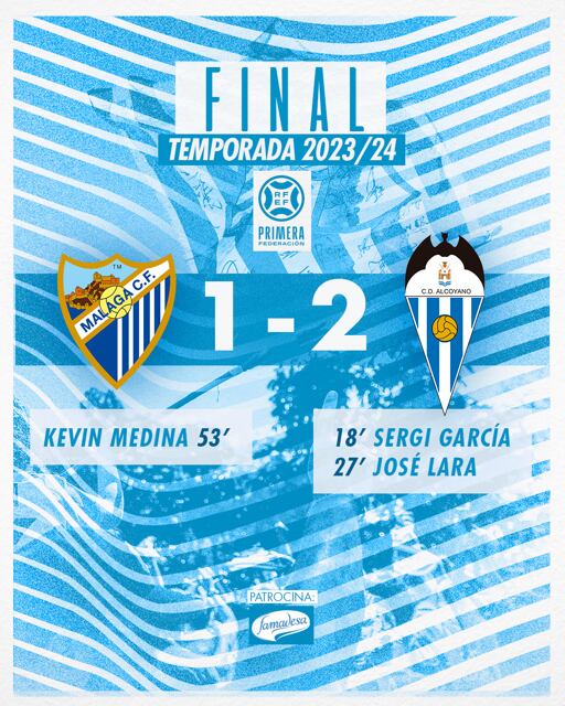 El Málaga perdió su primer partido en el estadio de La Rosaleda ante un buen Alcoyano