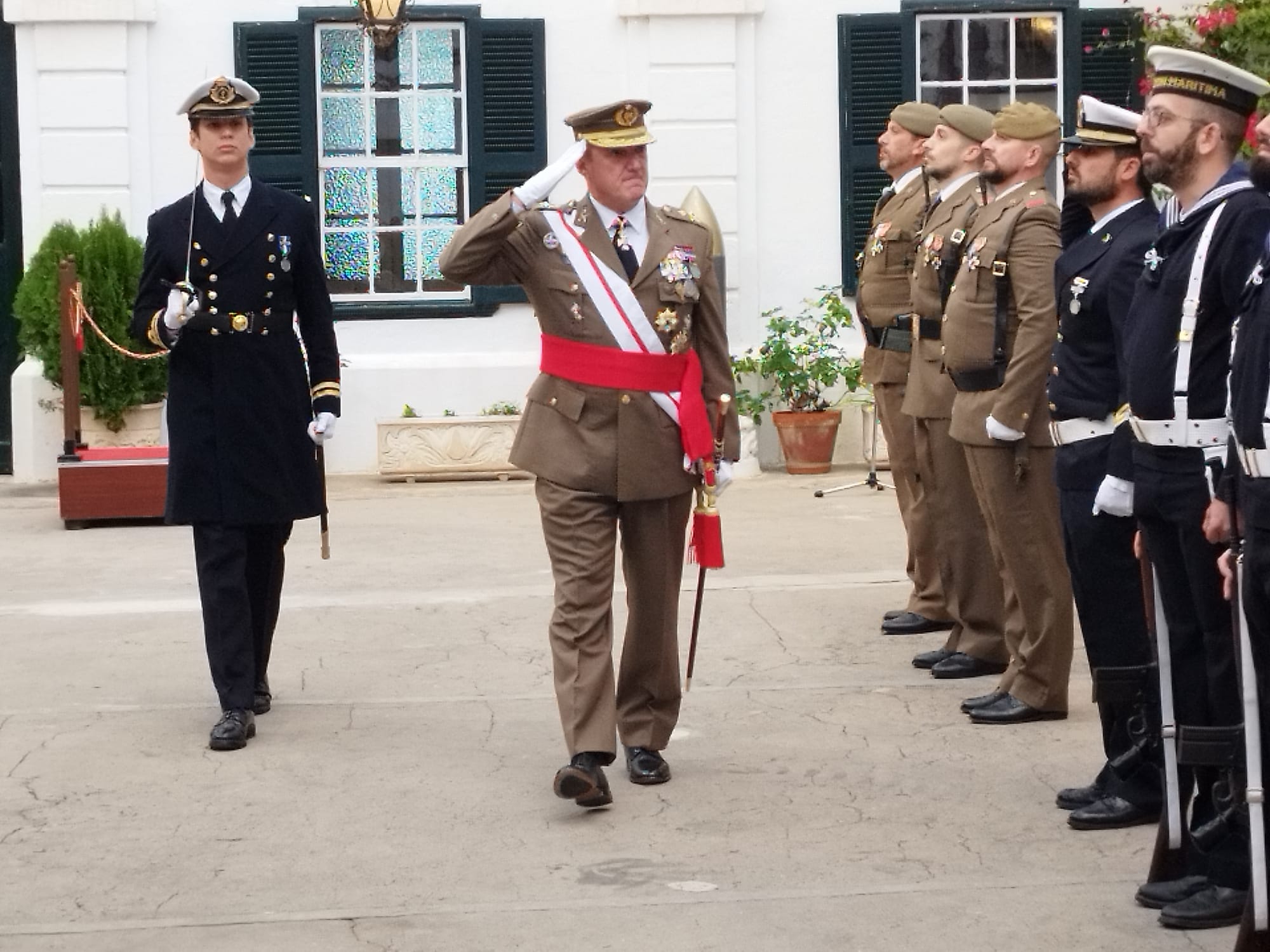 El comandant general de Balears ha presidit l'acte a Maó