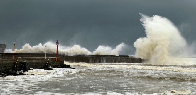 Temporal en Vizcaya