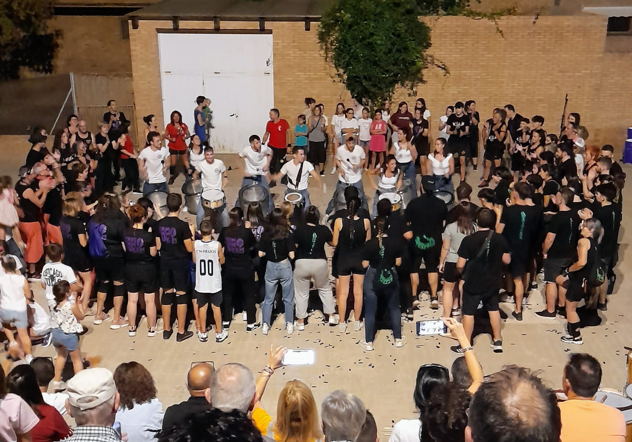 Encuentro de batucadas en Altorricón