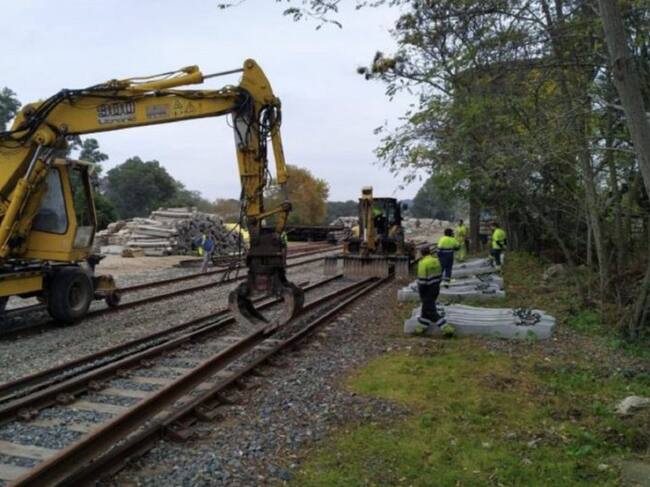 Obras en la San Pablo-Algeciras.