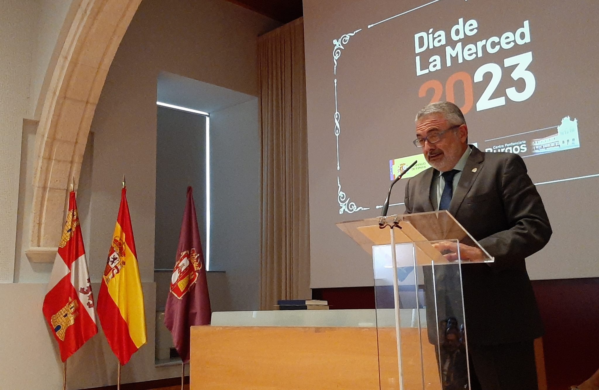 Discurso del subdelegado del Gobierno, Pedro de la Fuente, en la celebración de la patrona de Instituciones Penitenciarias, La Merced