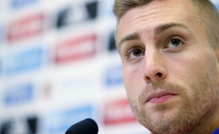 El jugador de la selección española Gerard Deulofeu.