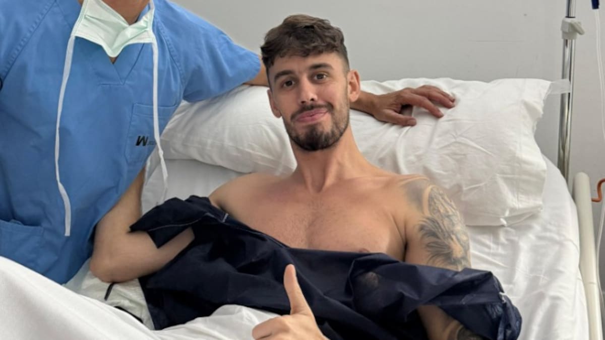 Álex García, tras su rotura de peroné: "Voy a volver igual de fuerte, incluso más"