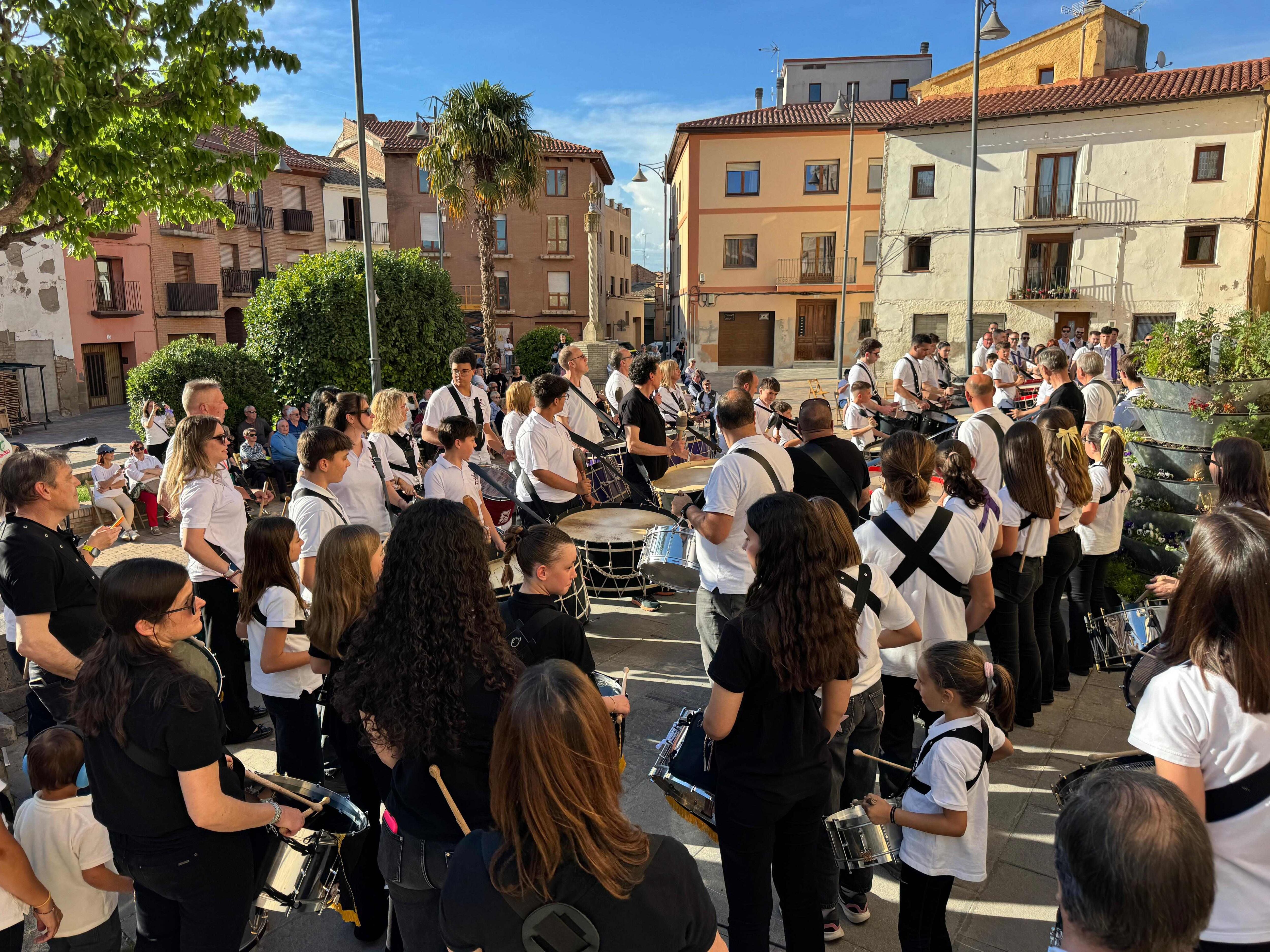 IX edición de la Tamborrada Villa de Binéfar