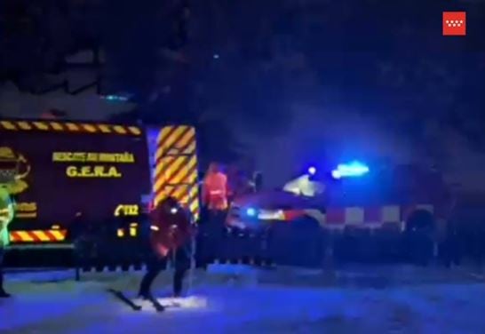 Un amplio operativo de emergencia logró localizarlas después de dos horas de búsqueda en una zona de montaña