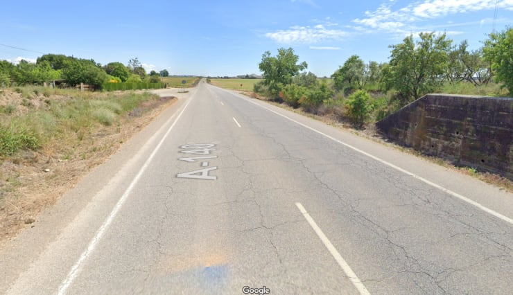 Carretera A-140 San Esteban de Litera