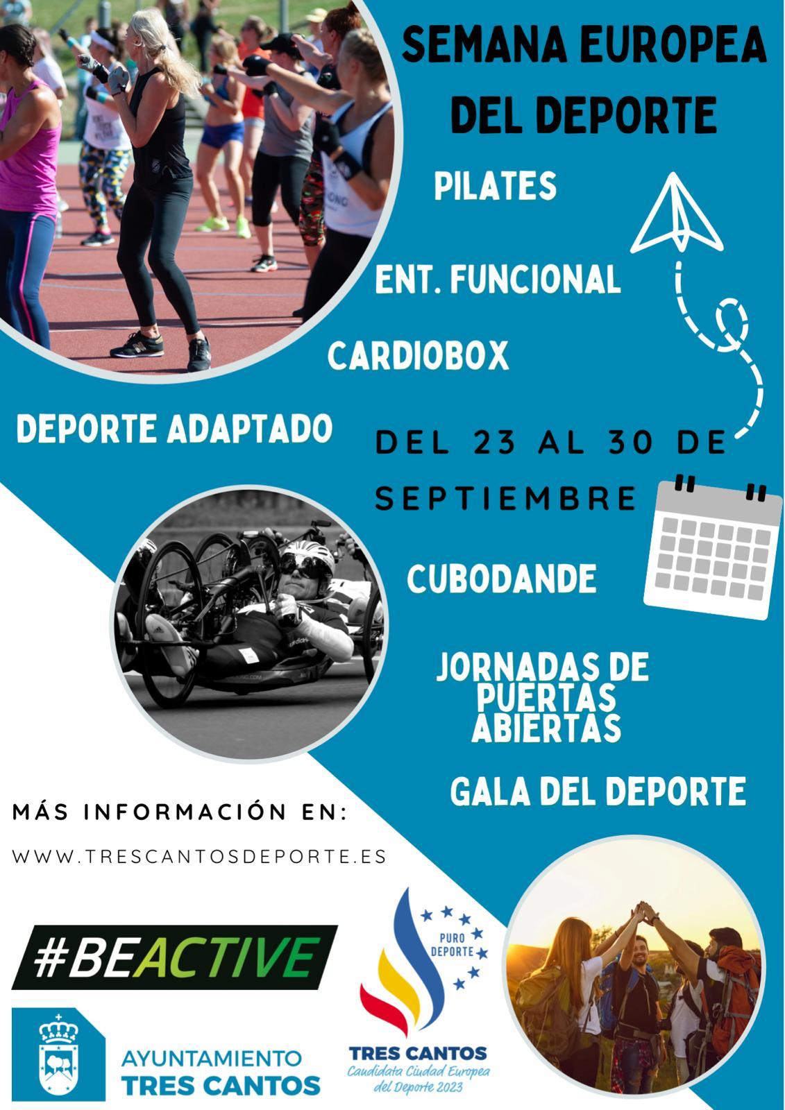 La programación se desarrollará hasta el 30 de setiembre y se compone de jornadas de puertas abiertas en las instalaciones deportivas municipales y masterclasses en la Plaza de la Familia