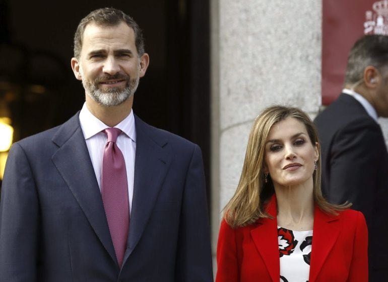 Los reyes de España, don Felipe y doña Letizia.