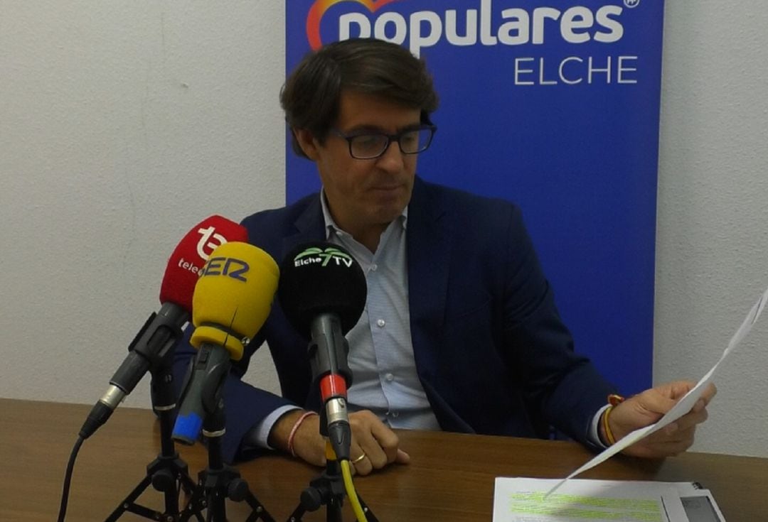 El concejal del PP, Juan de Dios Navarro