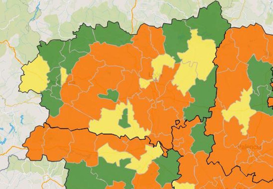 mapa situación Covid
