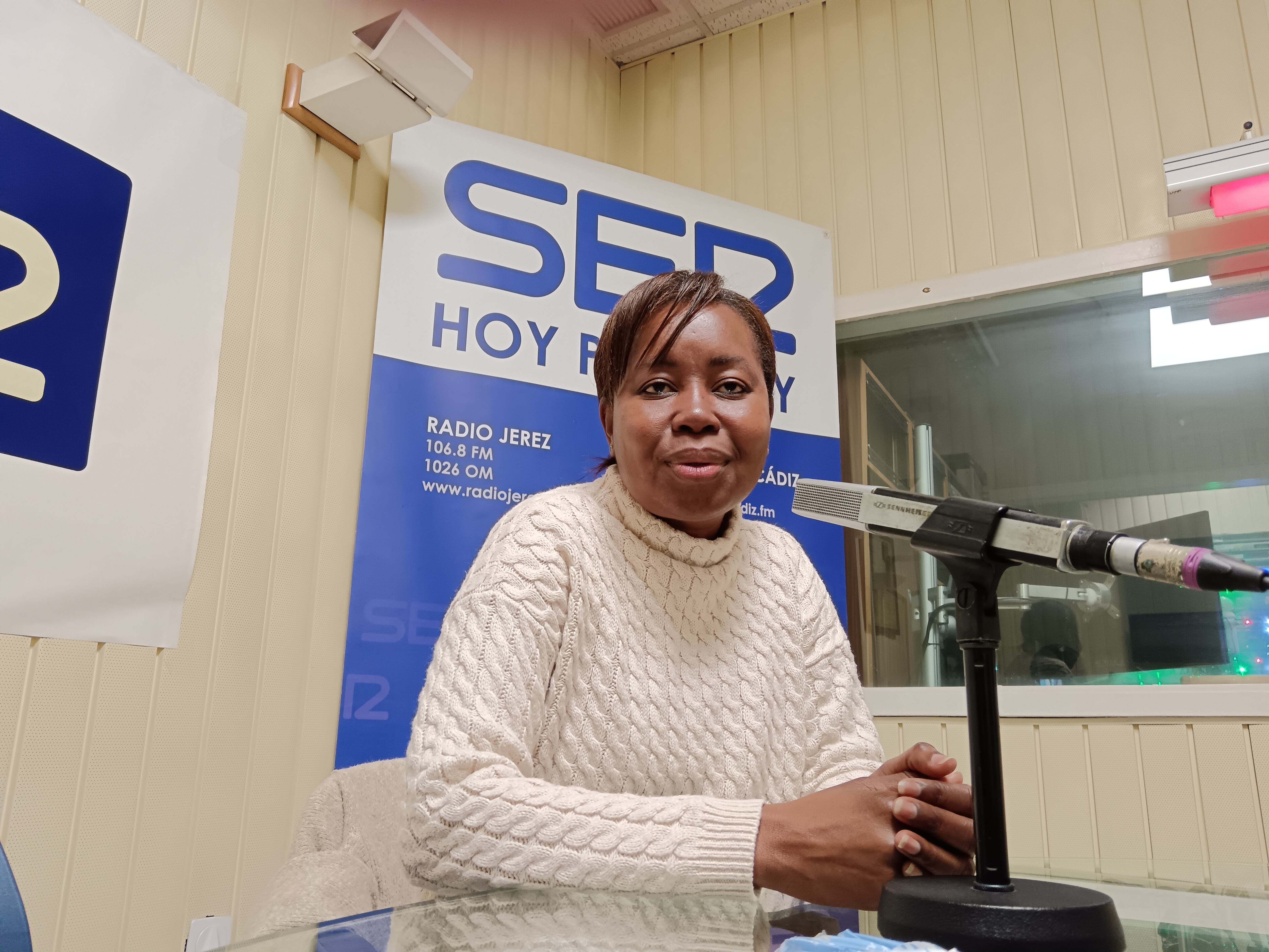 Marcela, de la ong Mandara